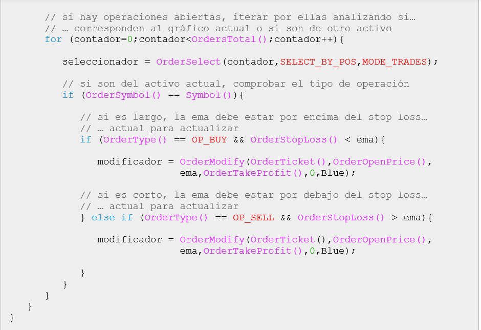 C Mo Programar Un Trailing Stop En Mql Para Metatrader