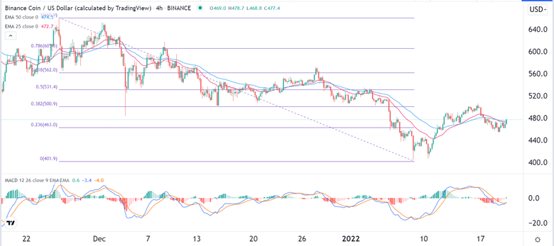 Binance Coin Jump to 500 is Possible Trig Finance