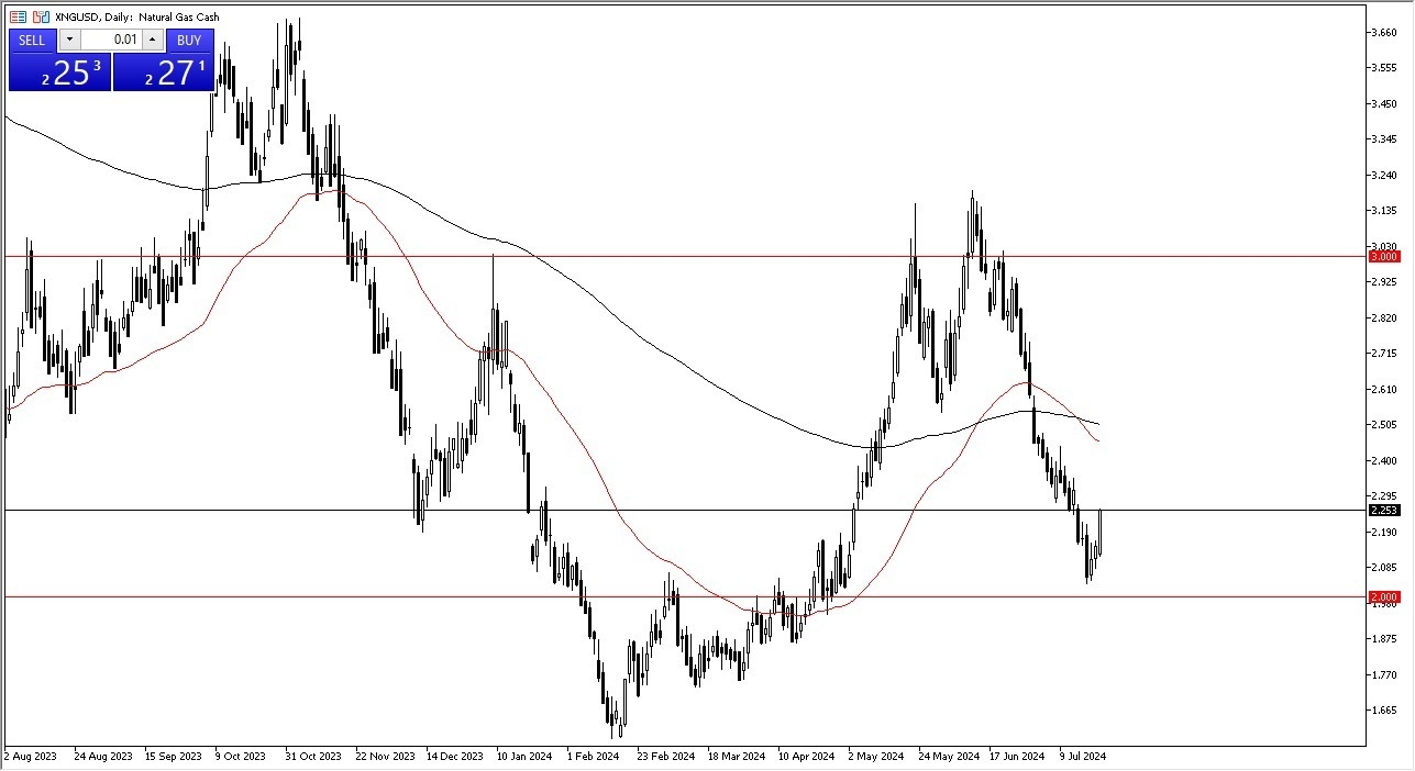 Natural Gas Forecast Today 23/07: Recovers on Monday (Chart)