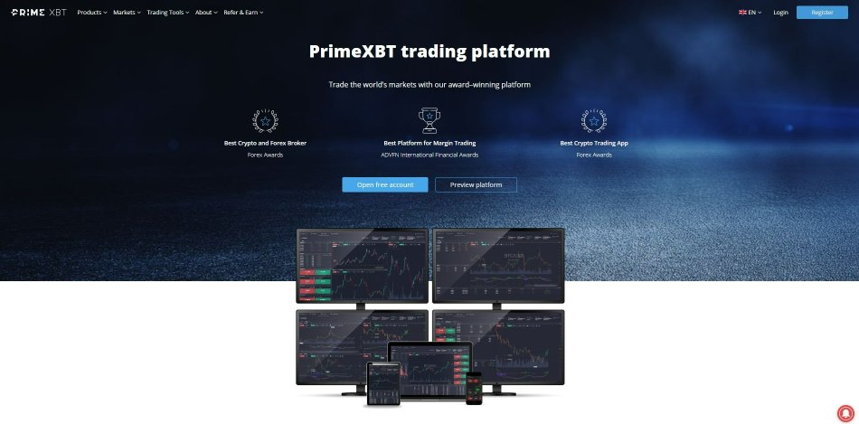 PrimeXBT Live Resources: website