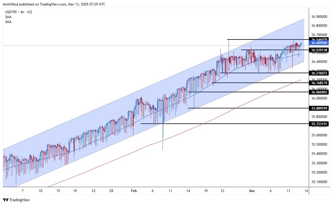 USD/TRY Forecast Today 13/03: Tight Monetary Policy (Chart)